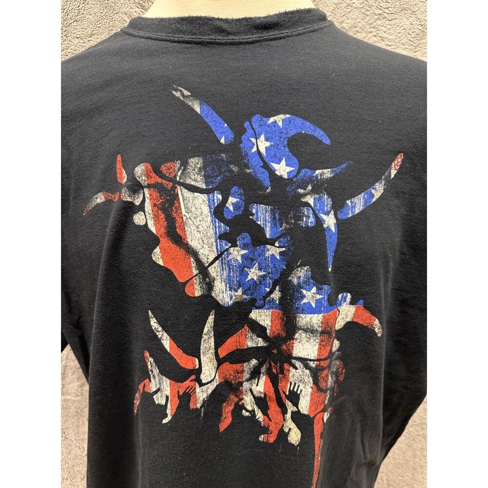 Vintage Y2K Sepultura 30 Years Anniversary Tour Band Tee Black 3XL 2015 - Picture 2 of 7